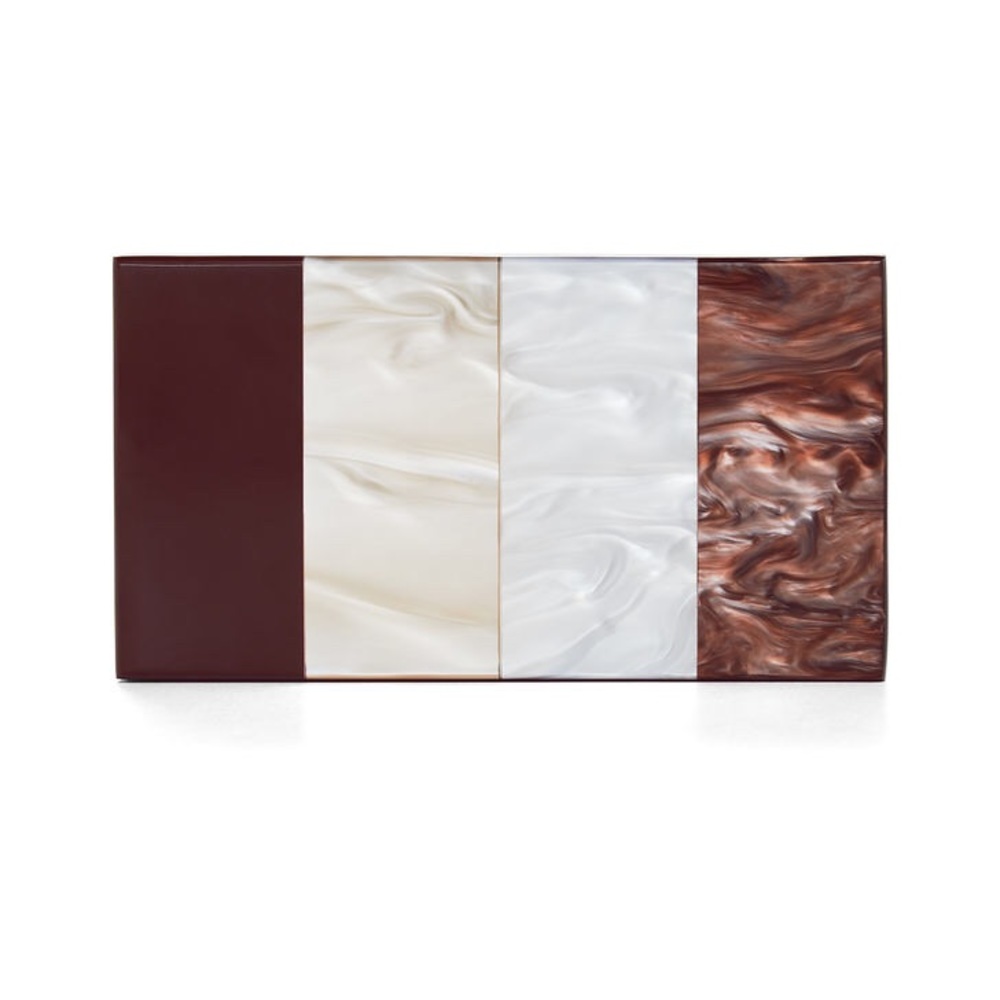 BCBG Max Azria “Zandra” Lucite Box Clutch